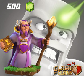 GEMAS 500 Clash OF Clans