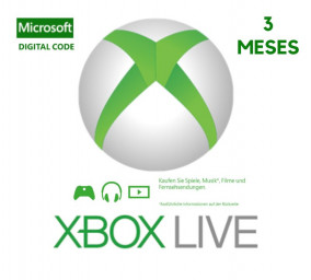 Xbox Live 3 meses