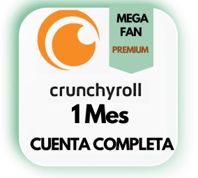 Crunchyroll cuenta Completa 1 MES
