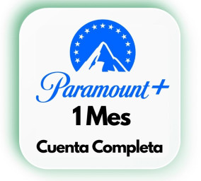 Paramount cuenta Completa 1 MES.