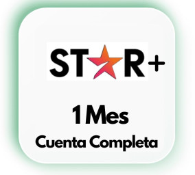 Star Plus cuenta Completa 1 MES.