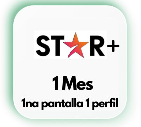1na pantalla Star Plus 1 MES.