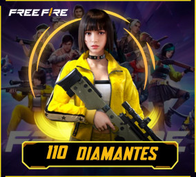 110 Diamantes Free Fire