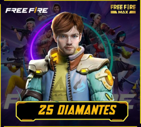 25 Diamantes Free Fire