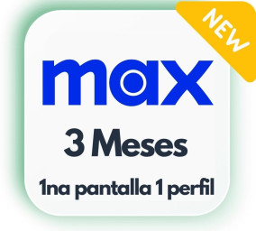 1na pantalla Max 3 MESES