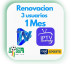 RENOVACION Nuvia 1 MES COMPLETA