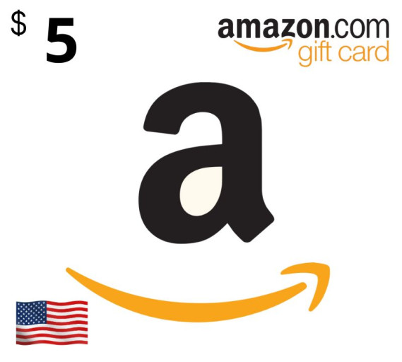 AMAZON gift card $5 compras