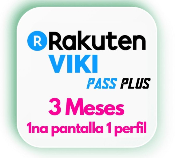 1na pantalla Viki Rakuten 3 MESES