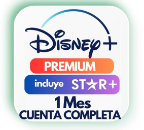 Disney Plus 1 MES (PREMIUM) cuenta completa