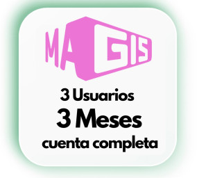 Magis tv 3 Meses, cuenta completa 3 usuarios