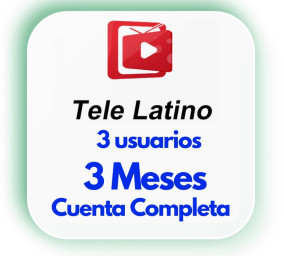 tele latino 3 meses