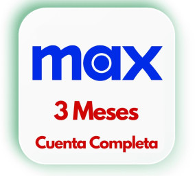 MAX cuenta Completa 3 MESES